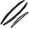 3PCS Front & Rear Windshield Window Wiper Blade for BMW F15 F85 X5 2014-2018