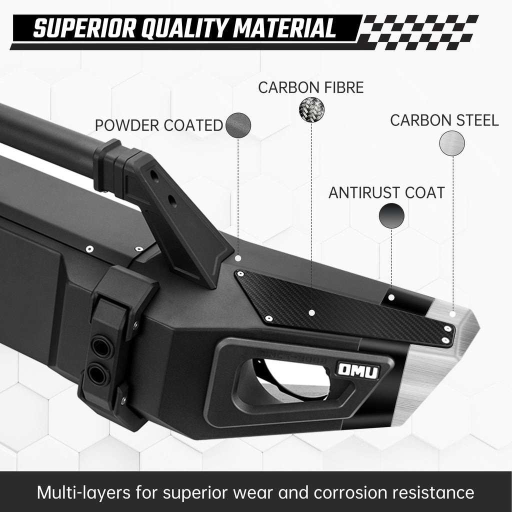 Front Bumper For Jeep Wrangler JL& Gladiator JT