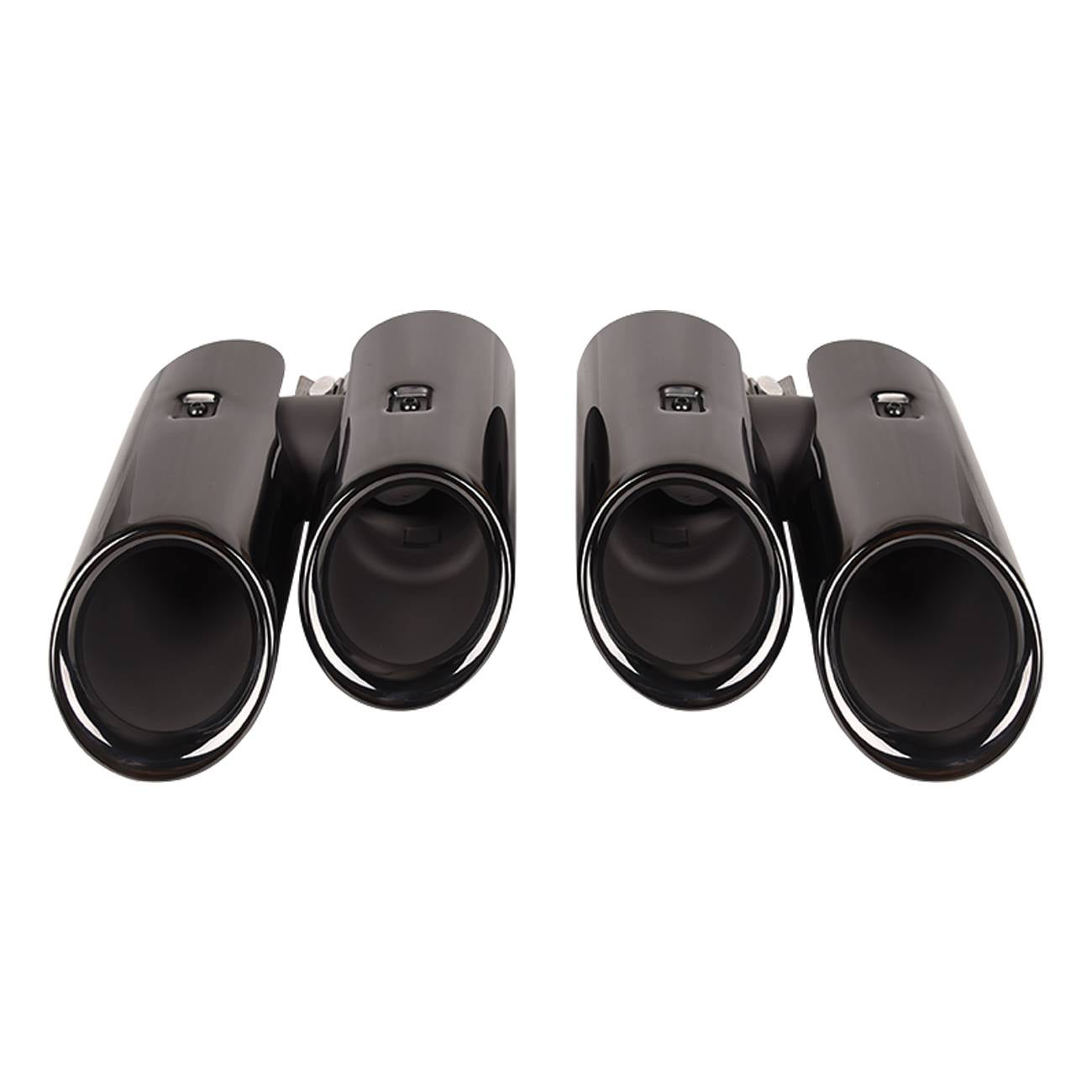 PAIR For 2019 2020-2024 Porsche Macan 2.0T Exhaust Pipe Tail Throat Muffler Pipe