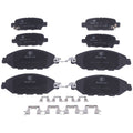 Front & Rear Ceramic Brake Pads For Infiniti JX35 QX60 Nissan Murano Pathfinder