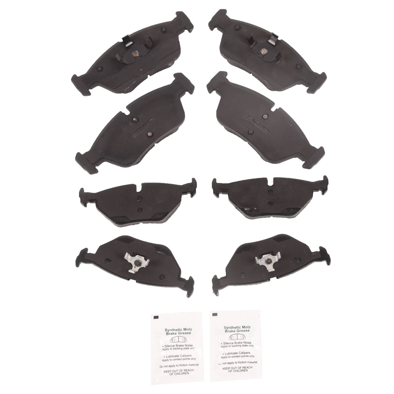 Front & Rear Ceramic Brake Pads Set for BMW 325i 325ci 2001 2002 2003 2004 2005
