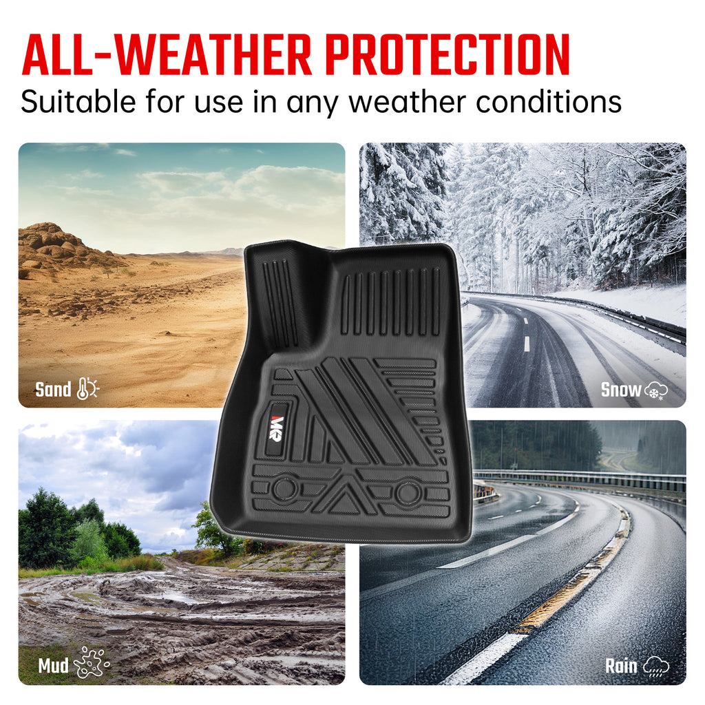 TPE Floor Mat for Tesla Model 3 2023-2025