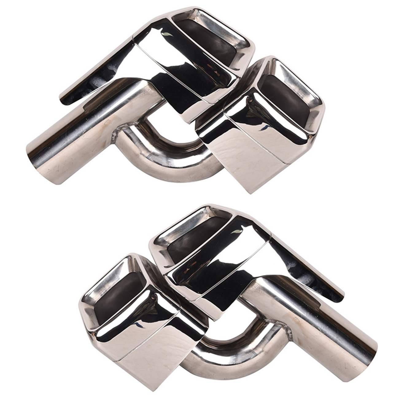 For E-Class E63 AMG W212 304 2006-2013 Stainless Exhaust Muffler Pipe Tip