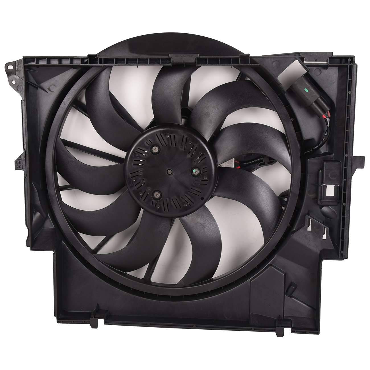 Radiator Cooling Fan Assembly 600W For BMW 135i 335i X1 Z4 2007-2016 17427545366