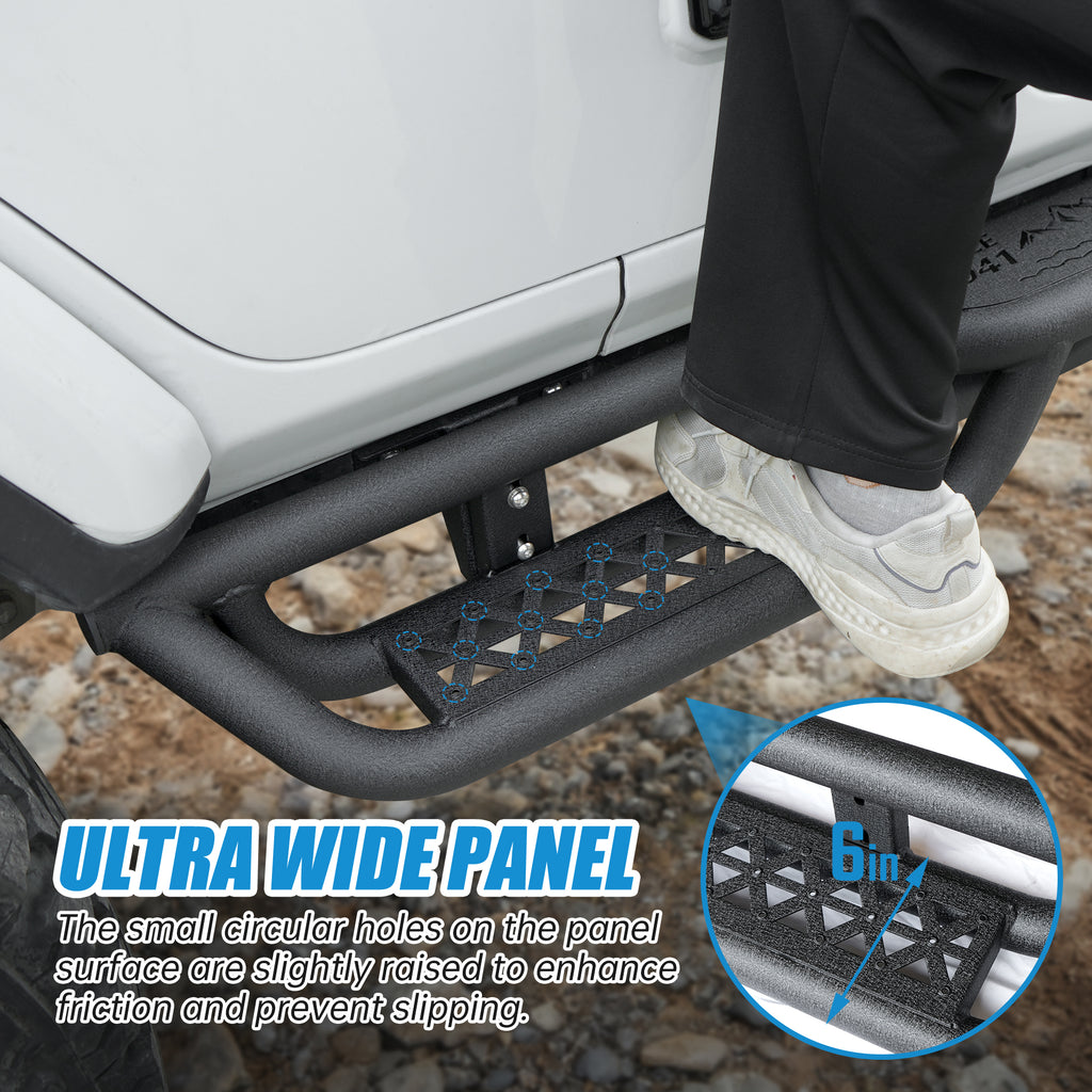 Running Boards Compatible with Jeep Wrangler JL