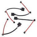 Fits Porsche Cayenne Audi Q7 VW Touareg 4Pcs Rear LH & RH Brake Pad Wear Sensor